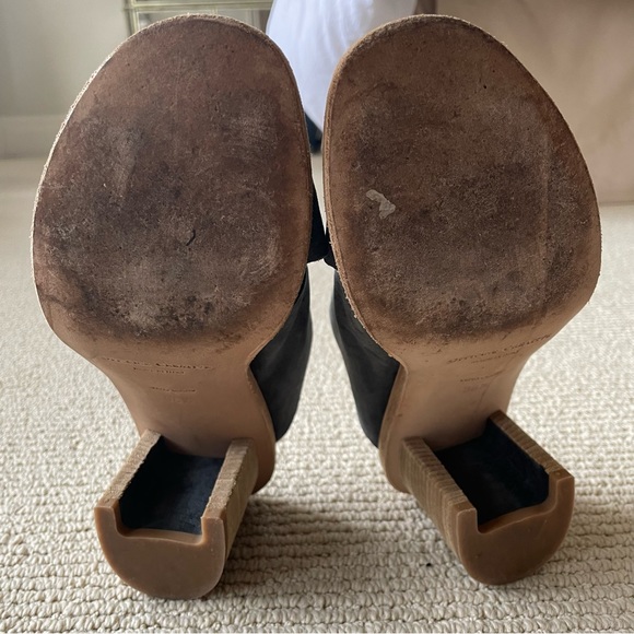 OFFICINE CREATIVE Leather Cross Strap Sandals in Grey Size 6.5 | IT 36.5 - Picture 8 of 14